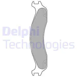 Brake Pad Set, disc brake (LP1171)