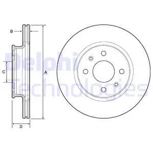 Brake Disc (BG4535)