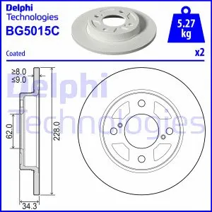 Brake Disc (BG5015C)