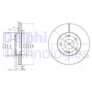 Brake Disc (BG2695)