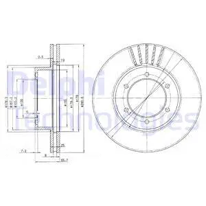 Brake Disc (BG3423)