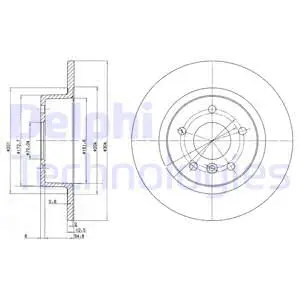 Brake Disc (BG3227C)