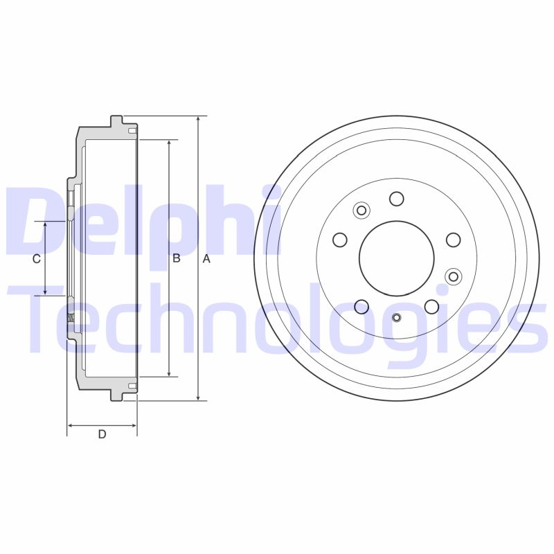 Brake Drum (BF579)