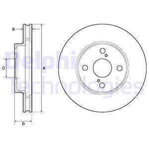 Brake Disc (BG3734)