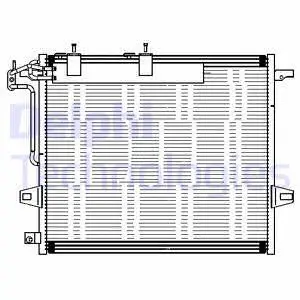 Condenser, air conditioning (TSP0225687)
