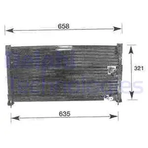 Condenser, air conditioning (TSP0225277)