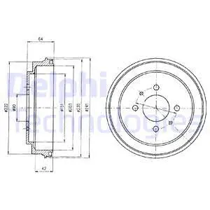 Brake Drum (BF485)