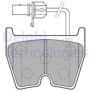 Brake Pad Set, disc brake (LP1856)