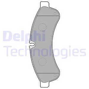 Brake Pad Set, disc brake (LP2063)