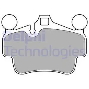 Brake Pad Set, disc brake (LP2236-18B1)