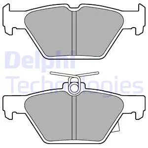 Brake Pad Set, disc brake (LP3268)