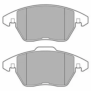 Brake Pad Set, disc brake (LP3684)