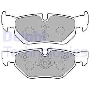 Brake Pad Set, disc brake (LP1915)