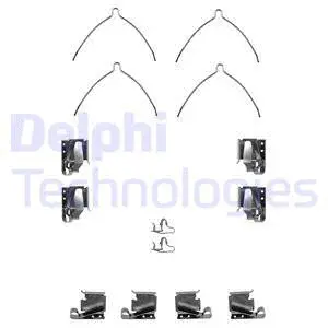 Accessory Kit, disc brake pad (LX0265)