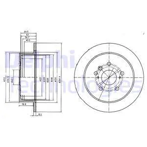 Brake Disc (BG4180)