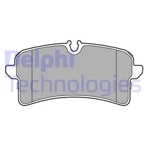 Brake Pad Set, disc brake (LP3577)