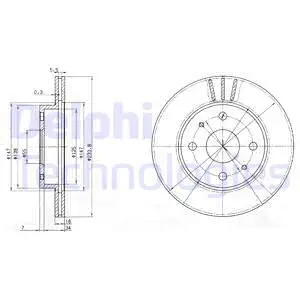Brake Disc (BG3555)