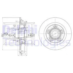 Brake Disc (BG3086)