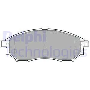 Brake Pad Set, disc brake (LP2030)