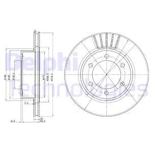 Brake Disc (BG3535)