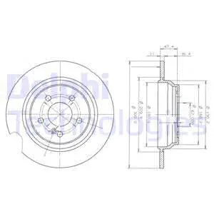 Brake Disc (BG3725)