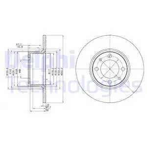 Brake Disc (BG2176)