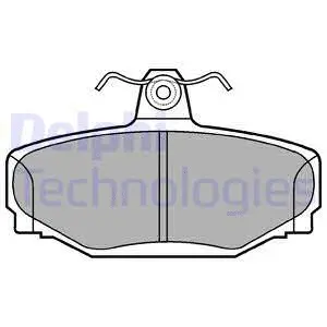 Brake Pad Set, disc brake (LP637)