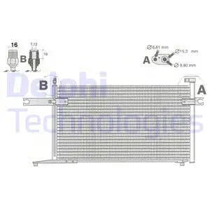 Condenser, air conditioning (TSP0225438)