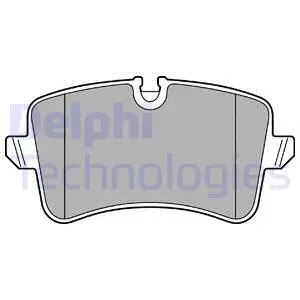 Brake Pad Set, disc brake (LP2446)