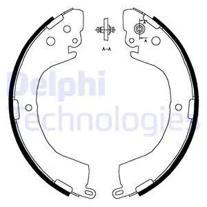Brake Shoe Set (LS1826)