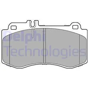 Brake Pad Set, disc brake (LP2304)