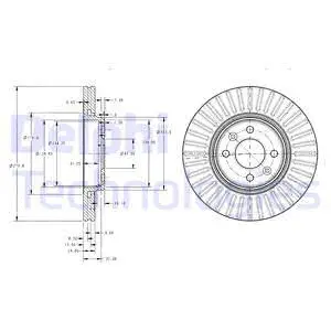 Brake Disc (BG3430)