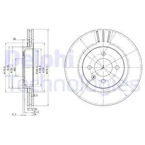 Brake Disc (BG2712)