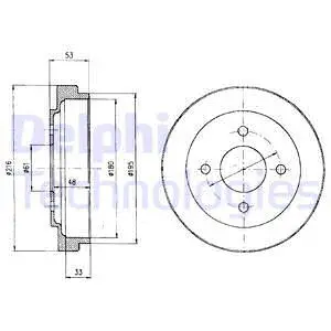 Brake Drum (BF303)