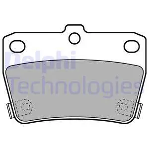 Brake Pad Set, disc brake (LP1942)