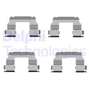 Accessory Kit, disc brake pad (LX0456)