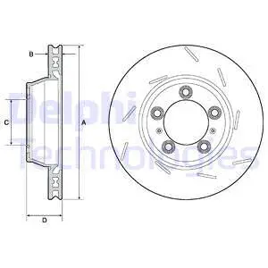 Brake Disc (BG9165C)