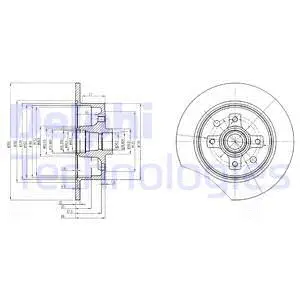 Brake Disc (BG2571)