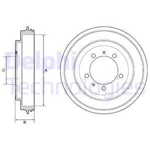Brake Drum (BF540)