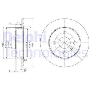 Brake Disc (BG3403)