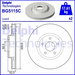 Brake Disc (BG5115C)