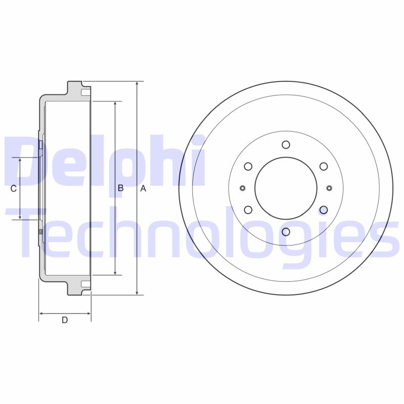 Brake Drum (BF635)