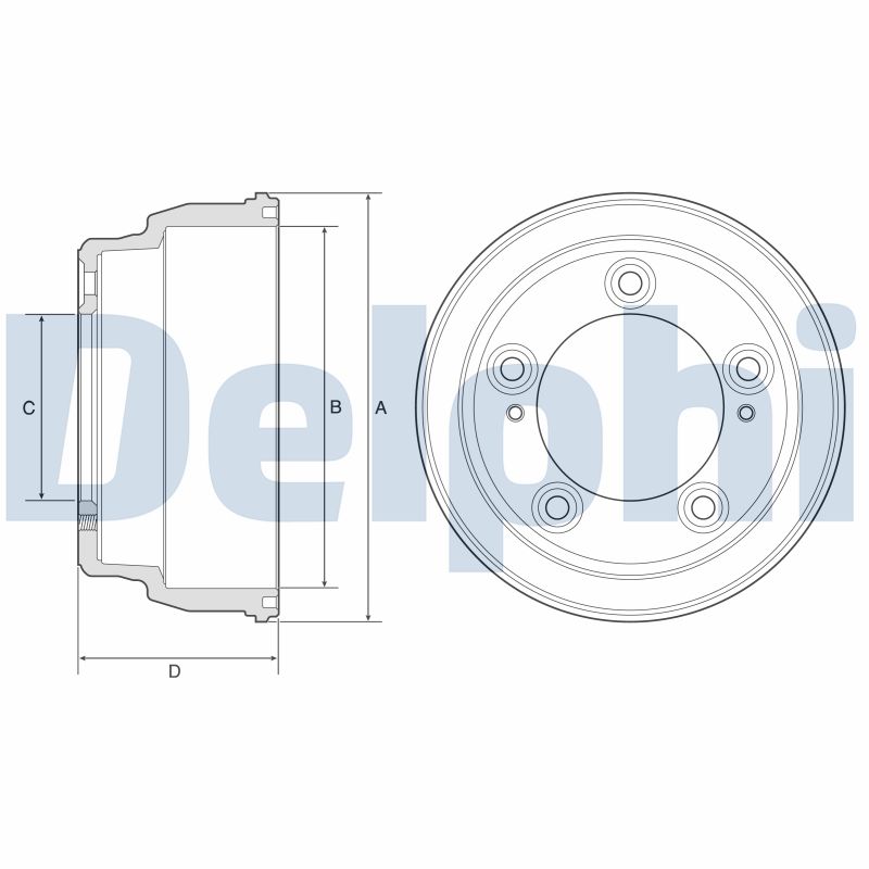 Brake Drum (BF645)