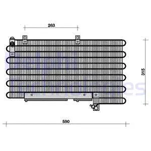 Condenser, air conditioning (TSP0225013)