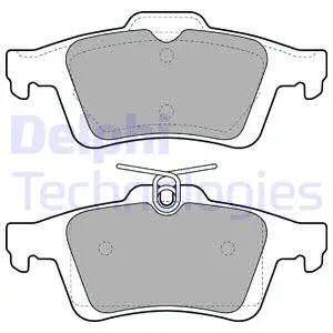 Brake Pad Set, disc brake (LP1958)