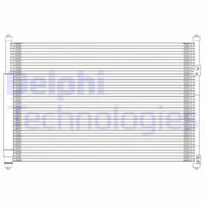 Condenser, air conditioning (TSP0225623)