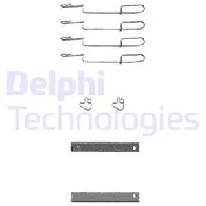 Accessory Kit, disc brake pad (LX0347)