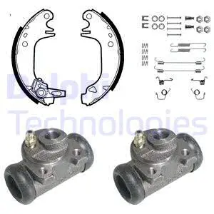 Brake Shoe Set (KP648)