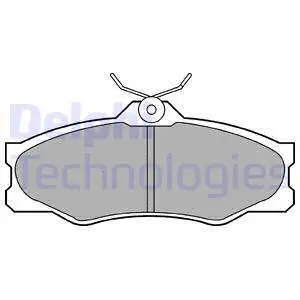 Brake Pad Set, disc brake (LP548)