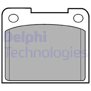 Brake Pad Set, disc brake (LP15)